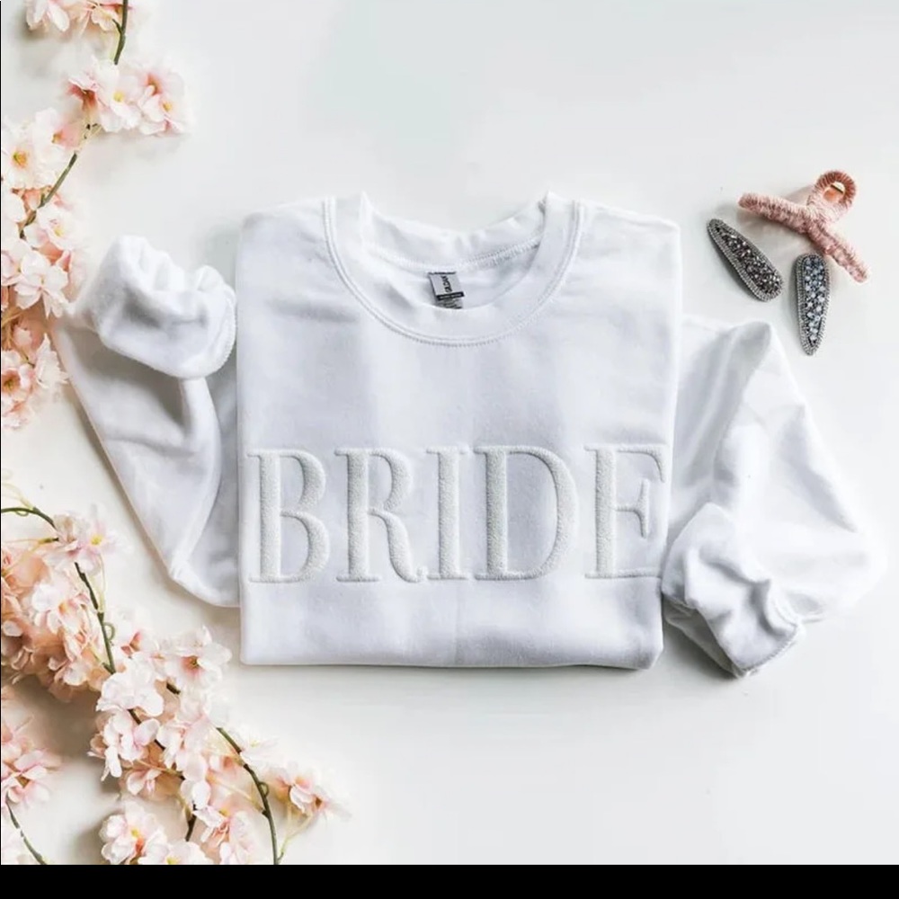White Bride Sweatshirt